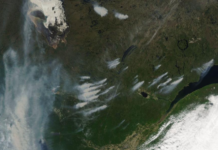 Canadian Wildfires Cause Haze Over The Northern US