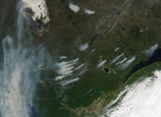 Canadian Wildfires Cause Haze Over The Northern US
