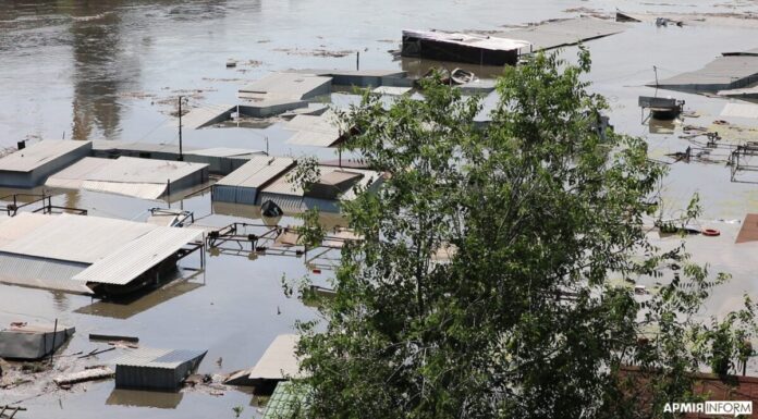 Internal Explosion Takes Out Dam In Ukraine