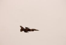 An American fighter Jet Shoots Down A Turkish Drone