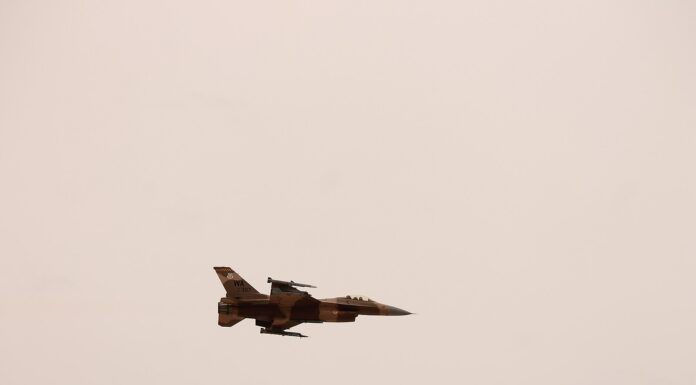 An American fighter Jet Shoots Down A Turkish Drone