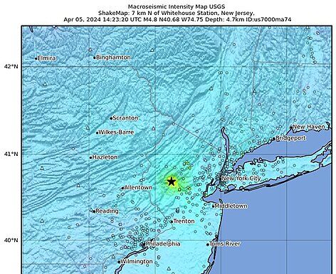 Unusual Earthquake Rattles Northeast and Disrupts Air Travel