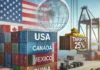 Trump Imposes 25% Tariffs on Canada and Mexico, 10% on China, Raising Global Trade Concerns