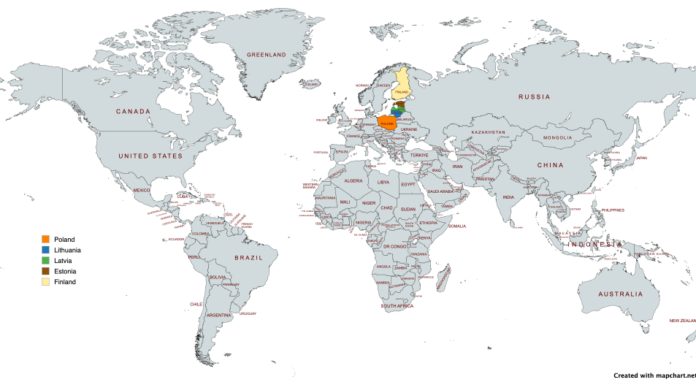 Poland, Lithuania, Latvia, and Estonia Announce Intent to Withdraw from Landmine Treaty