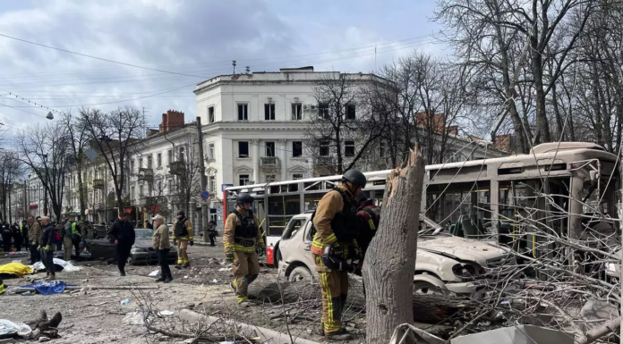 34 Killed in Russian Attack on Ukrainian City of Sumy