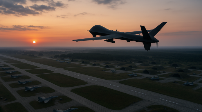 Ukrainian Drone Strikes Damage Over 40 Russian Military Aircraft
