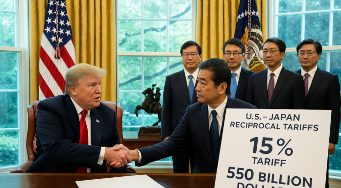 U.S. and Japan Reach Trade Agreement With Tariff Reduction and Investment Pledge