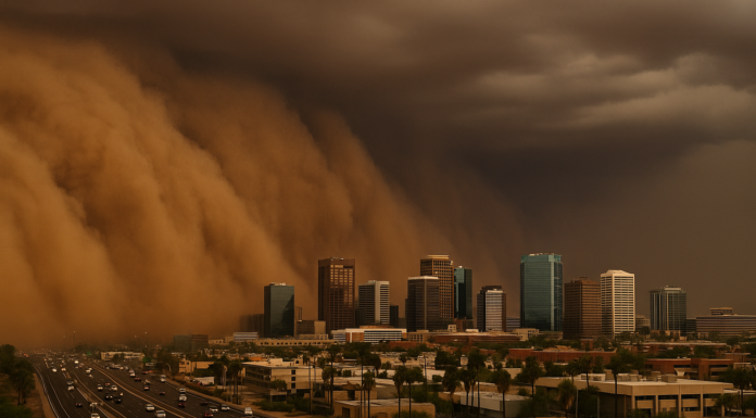 Massive Dust Storm Disrupts Phoenix Flights and Knocks Out Power to Thousands