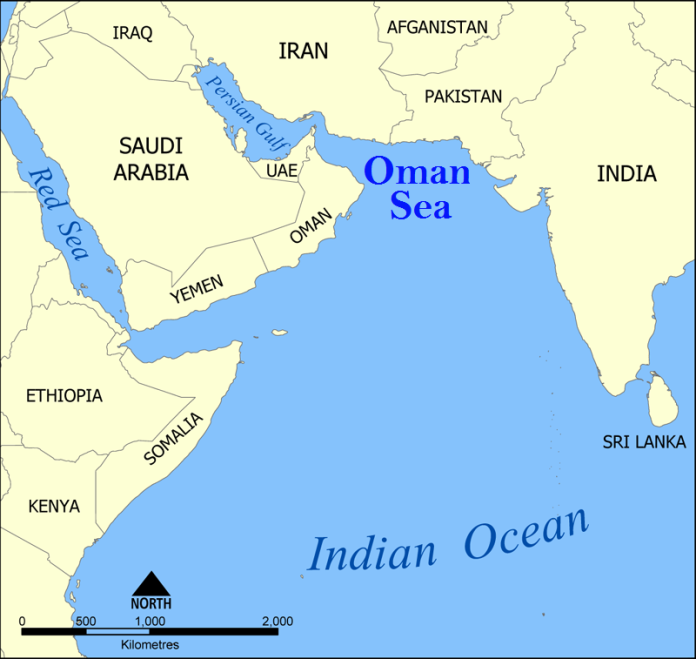 Oman_Sea_map
