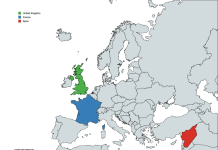 UK and France Strike Suspected Islamic State Weapons Site in Central Syria