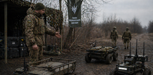 Ukraine Uses Robots in War Against Russia