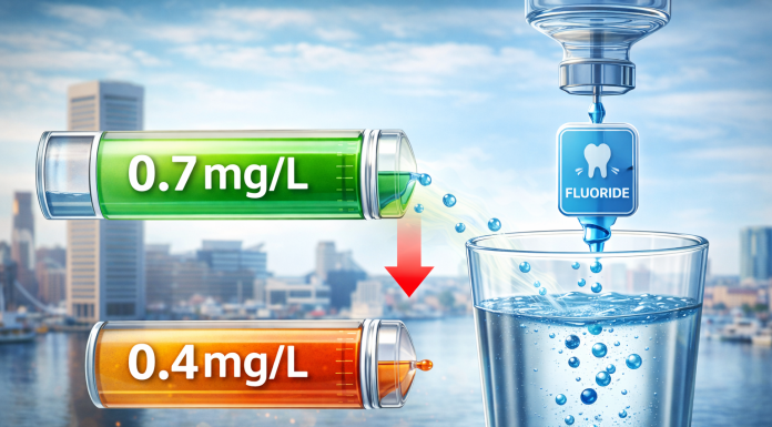 Baltimore Cuts Fluoride Levels in Drinking Water Amid Supply Shortage