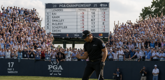 Aaron Rai Pulls Away Late to Win First PGA Championship