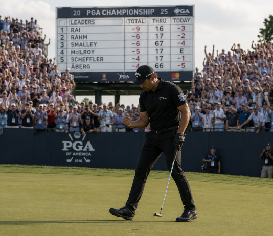 Aaron Rai Pulls Away Late to Win First PGA Championship