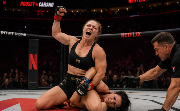 Ronda Rousey Returns, Finishes Gina Carano in 17 Seconds at Netflix MMA Debut