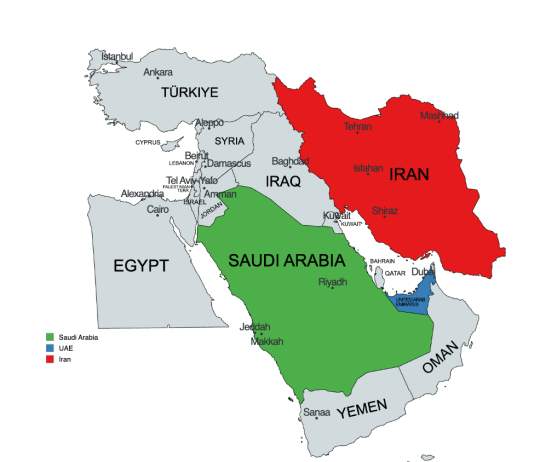 Saudi Arabia and UAE Launch Strikes Inside Iran