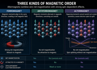 Altermagnets: The Third Type of Magnet Changing How Scientists Think About Magnetism