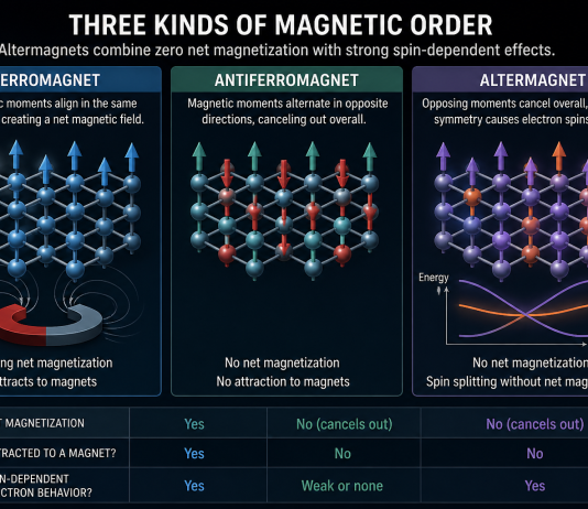 Altermagnets: The Third Type of Magnet Changing How Scientists Think About Magnetism