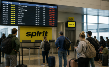 Spirit Airlines Shuts Down After 34 Years, Cancels All Flights Immediately