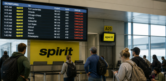 Spirit Airlines Shuts Down After 34 Years, Cancels All Flights Immediately
