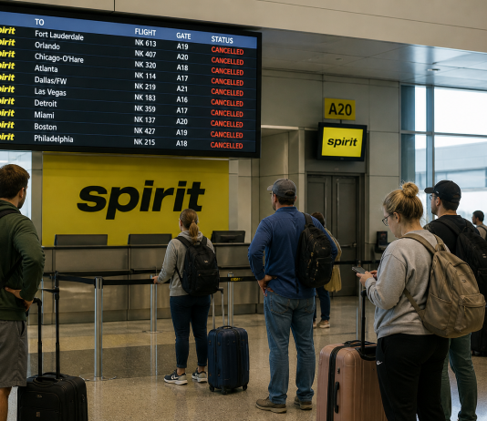 Spirit Airlines Shuts Down After 34 Years, Cancels All Flights Immediately
