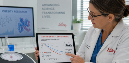 Eli Lilly Says Experimental Obesity Drug Led to Major Weight Loss in Trial