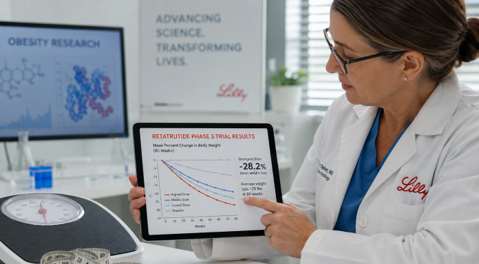 Eli Lilly Says Experimental Obesity Drug Led to Major Weight Loss in Trial