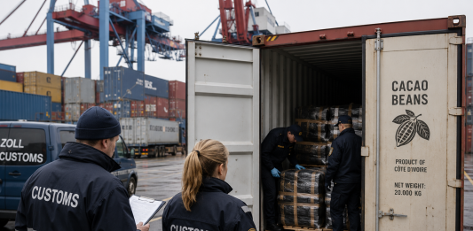 German Authorities Seize More Than 8 Tons of Cocaine Hidden in Shipment Listed as Cocoa Beans