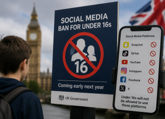 U.K. Announces Social Media Ban for Children Under 16