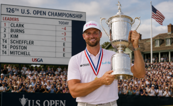 Wyndham Clark Holds Off Sam Burns to Win Second U.S. Open Title