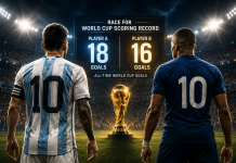 Messi Makes History, Sets New World Cup Scoring Record