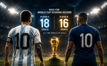 Messi Makes History, Sets New World Cup Scoring Record