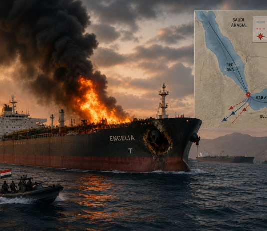 Houthi Group Claims Attacks on Two Saudi Oil Tankers in the Red Sea