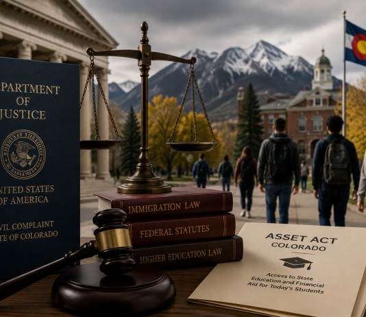 Federal Government Sues Colorado, Saying Tuition Benefits for Undocumented Students Violate Federal Law