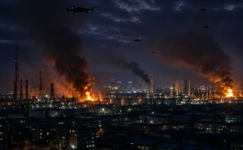 Ukraine Targets Russian Oil Infrastructure Near Saint Petersburg