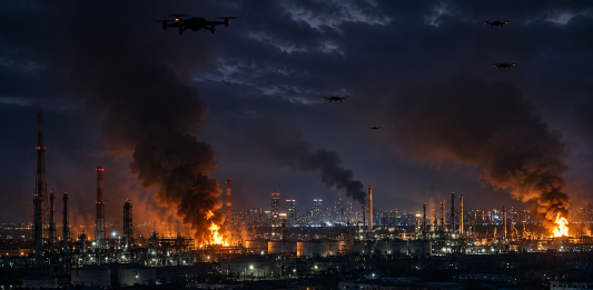 Ukraine Targets Russian Oil Infrastructure Near Saint Petersburg