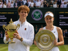 Jannik Sinner Defends Wimbledon Title as Linda Noskova Wins First Grand Slam