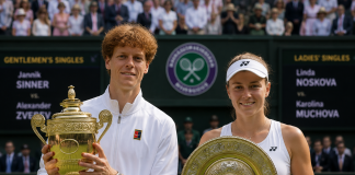 Jannik Sinner Defends Wimbledon Title as Linda Noskova Wins First Grand Slam