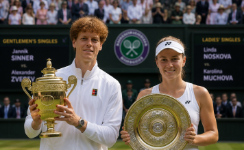 Jannik Sinner Defends Wimbledon Title as Linda Noskova Wins First Grand Slam