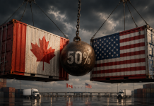 Trump Announces New 50% Tariffs on Canadian Goods