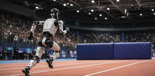 Humanoid Robot Breaks 100-Meter Record at Beijing Games