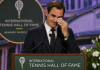 Roger Federer Gets Emotional During Tennis Hall of Fame Induction