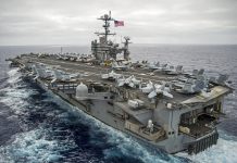 USS George Washington Arrives in Middle East as USS Lincoln Heads Home