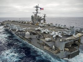 USS George Washington Arrives in Middle East as USS Lincoln Heads Home