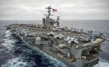USS George Washington Arrives in Middle East as USS Lincoln Heads Home