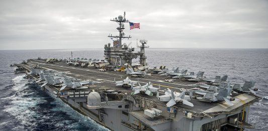 USS George Washington Arrives in Middle East as USS Lincoln Heads Home