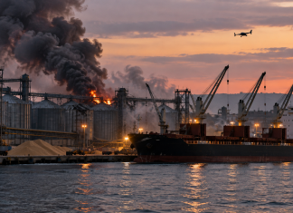Drone Attacks Disrupt Grain Shipments From Russia’s Krasnodar Region