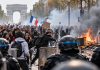 France Prepares to Close Hundreds of Schools as Student Protests Turn Violent