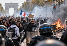 France Prepares to Close Hundreds of Schools as Student Protests Turn Violent