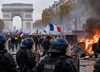 Cost-of-Living Protests Spread Across Europe as Unrest Grows in France